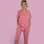 PETAL POWER WOMEN'S RELAXED FLARE DREAM SET | Milk & Baby