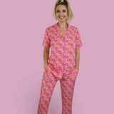 PETAL POWER WOMEN'S RELAXED FLARE DREAM SET | Milk & Baby