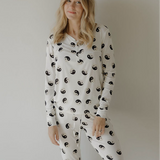 Black & White Yin Yang | Women's Bamboo Pajamas