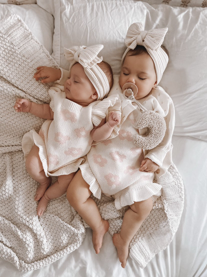 Floral Frills Romper detail