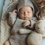 Luna + Luca Bunny Ear Bonnet | Milk & Baby