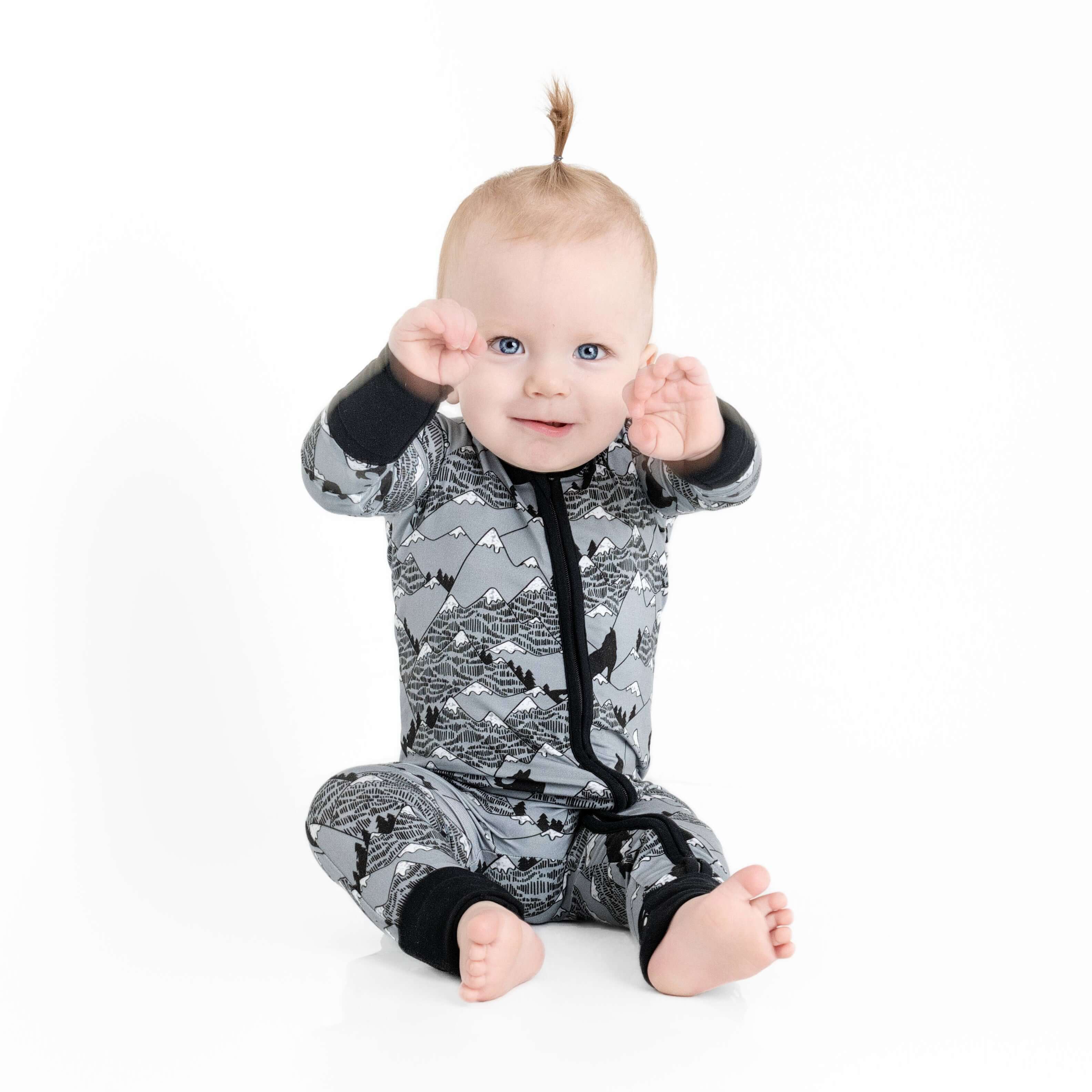 Howling Hills (Mountain) Romper | Milk & Baby
