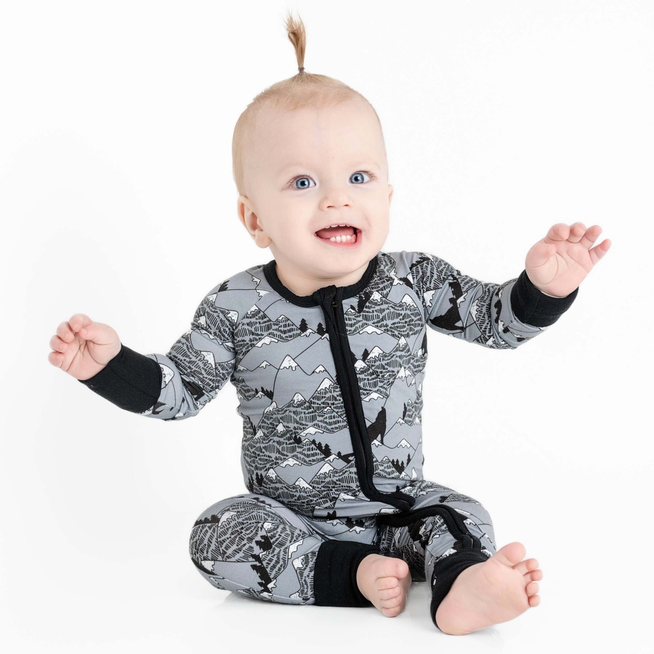 Howling Hills (Mountain) Romper | Milk & Baby
