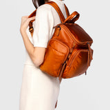 Caraa Baby Bag Large in Clay Nylon