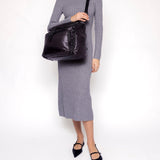 Caraa Baby Bag Medium in Black Nylon