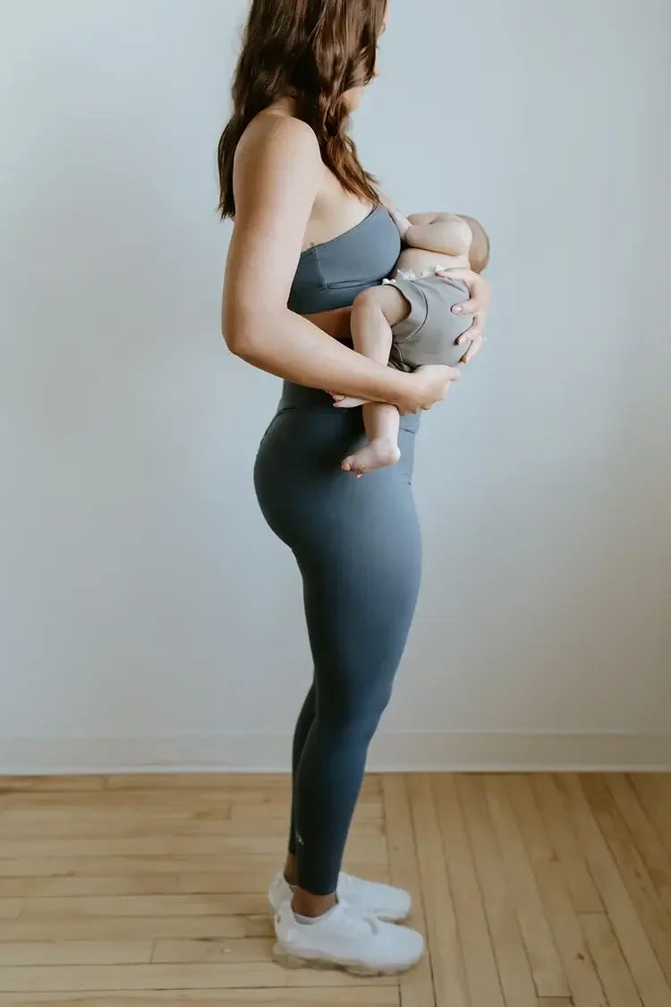 The Baby Mama Legging | Baby Blues | Milk & Baby