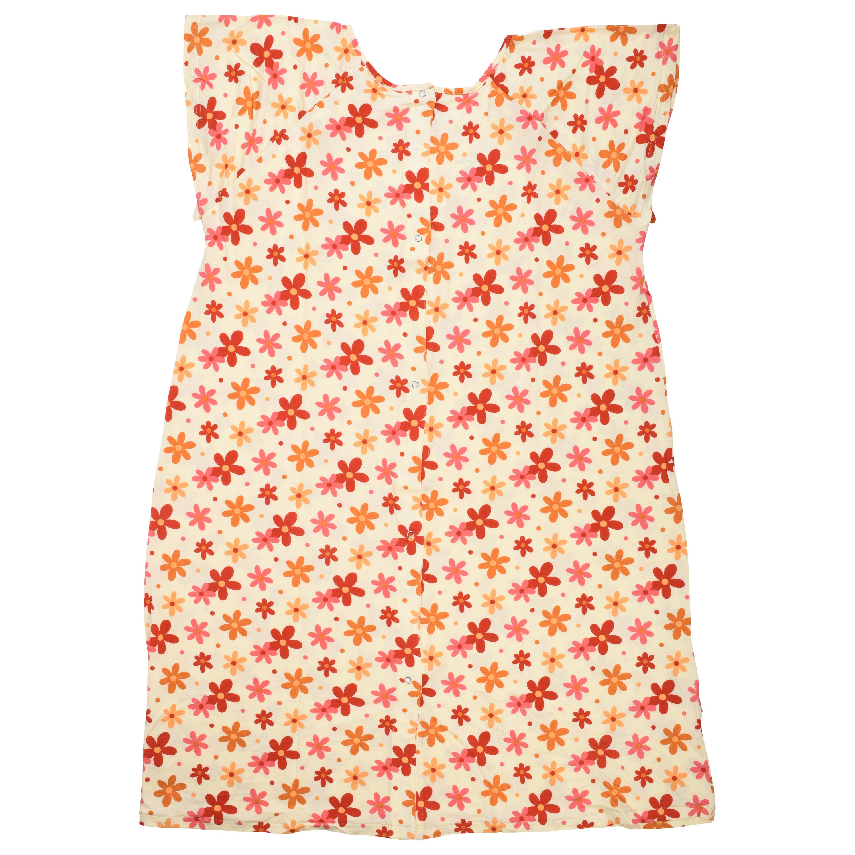 Groovy Flower Labor & Delivery Gown