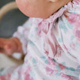 Emma Bow Romper Milk & Baby