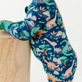 Arlo Dino | Bamboo One Piece Zip Pajama