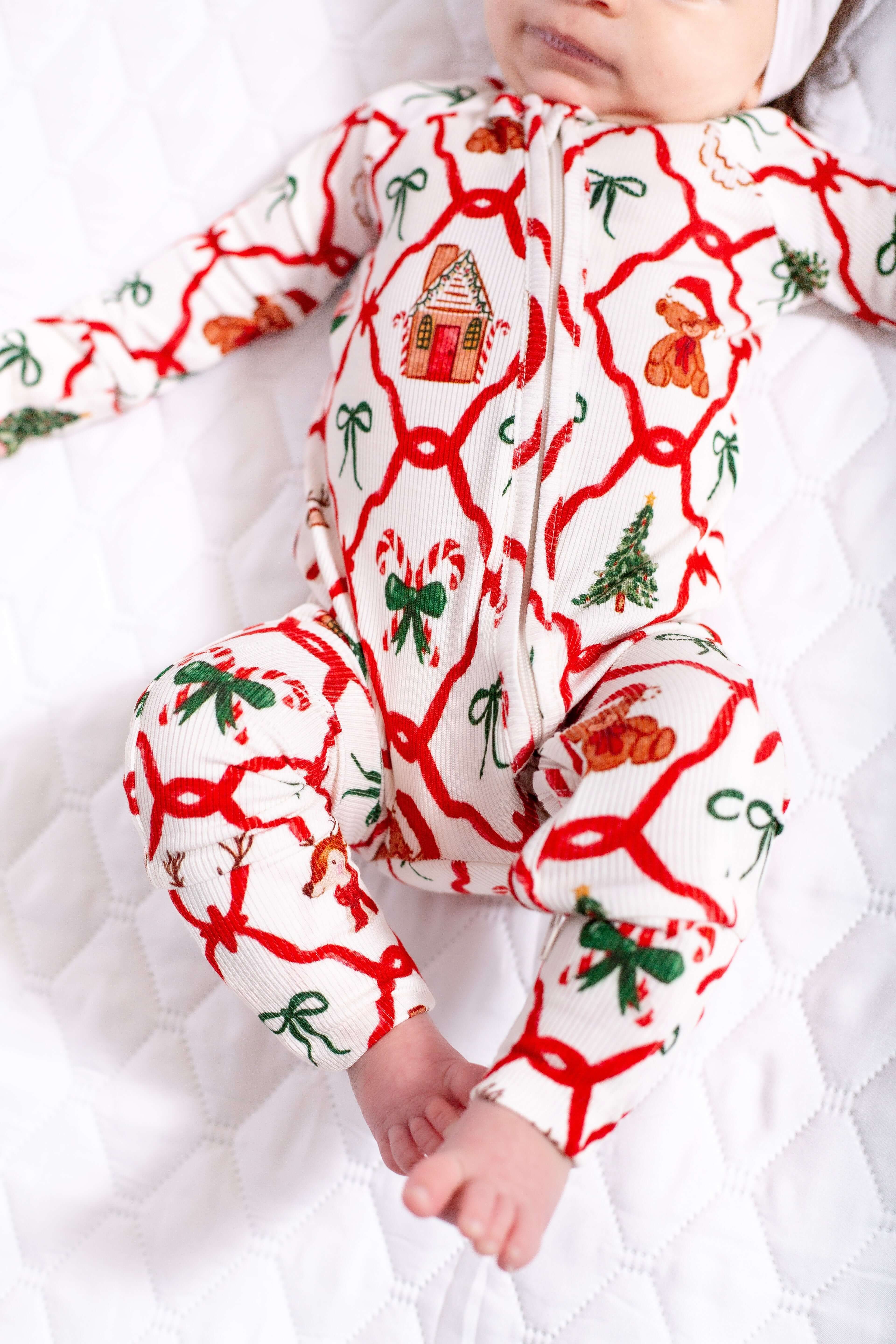 COZY CHRISTMAS | ZIP ROMPER | Milk & Baby