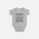 Eat At Moms Baby One Piece | Milk & Baby