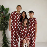 Vintage Santa | Men's Short Sleeve Pajamas