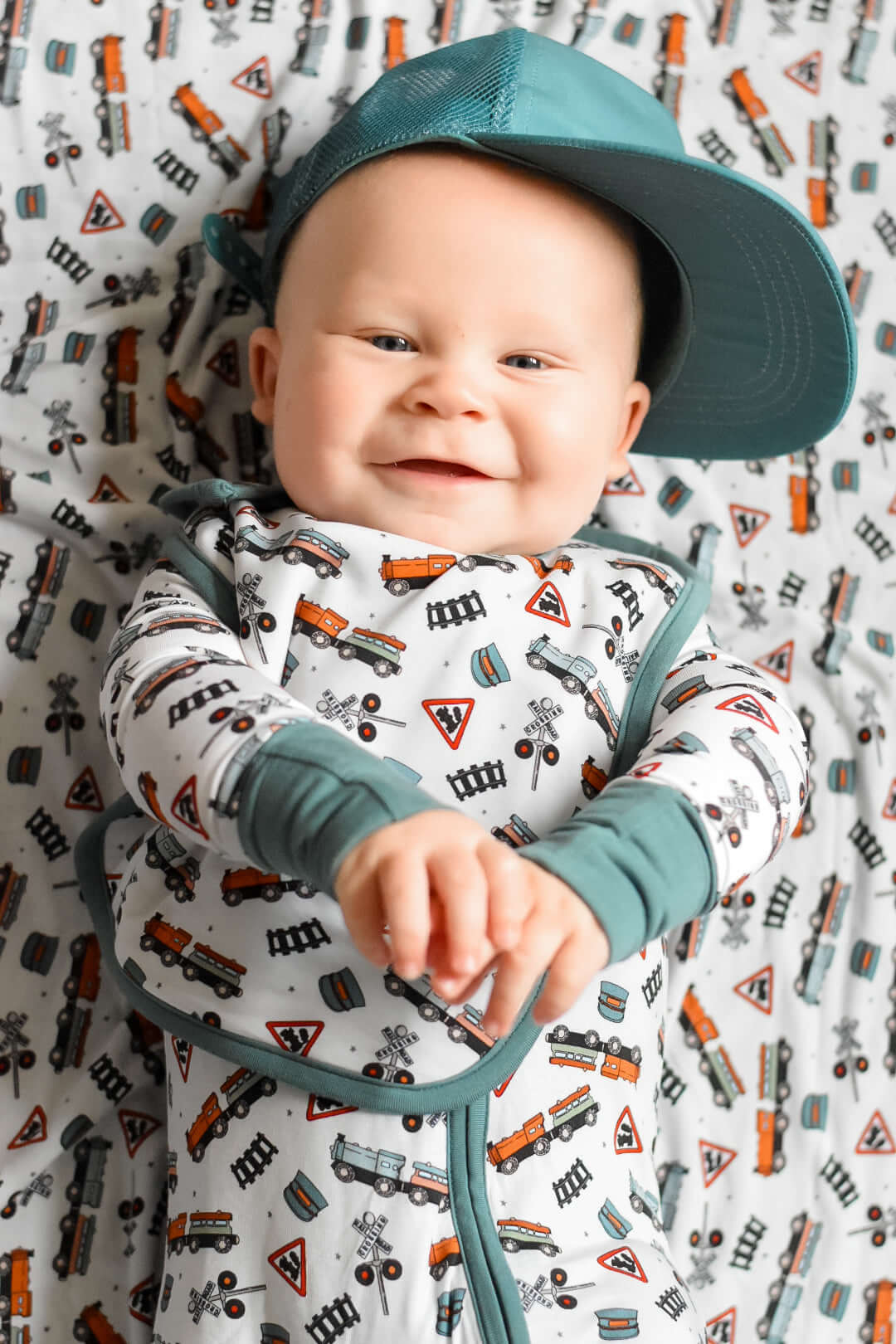 All Aboard Dream Romper | Milk & Baby