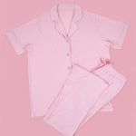 PINK ROSE RIB WOMEN'S DREAM SET | Milk & Baby