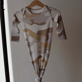 Camo 2.0 | Bamboo Knotted Gown