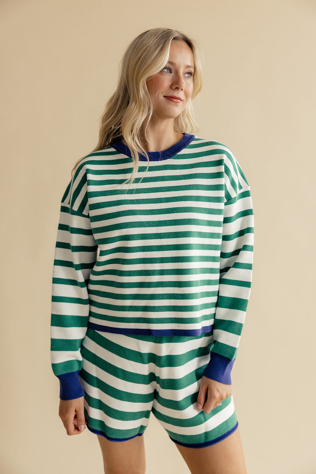 Nyla Striped Set | Milk & Baby