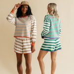 Nyla Striped Set | Milk & Baby