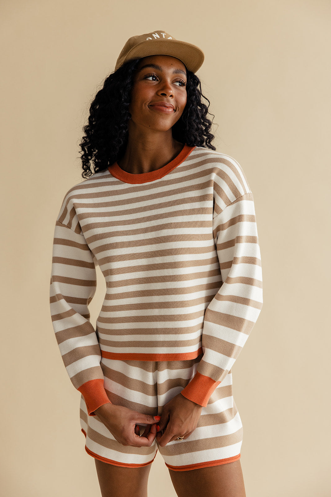 Nyla Striped Set | Milk & Baby