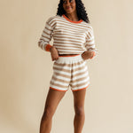 Nyla Striped Set | Milk & Baby