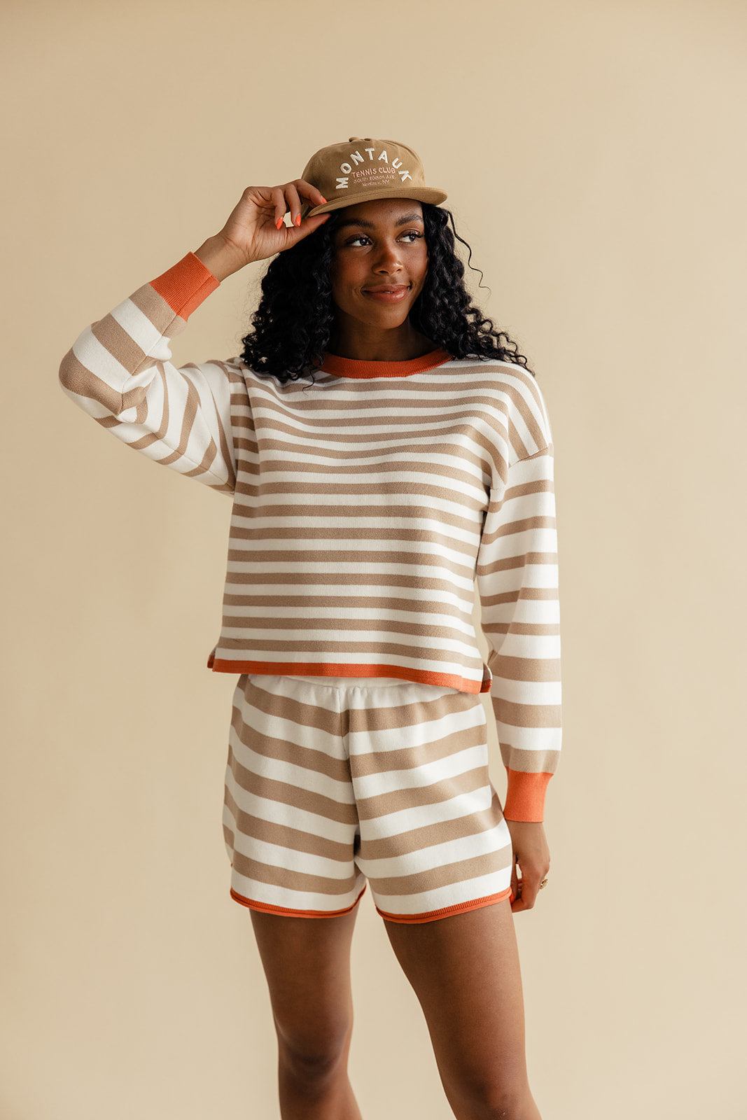 Nyla Striped Set | Milk & Baby