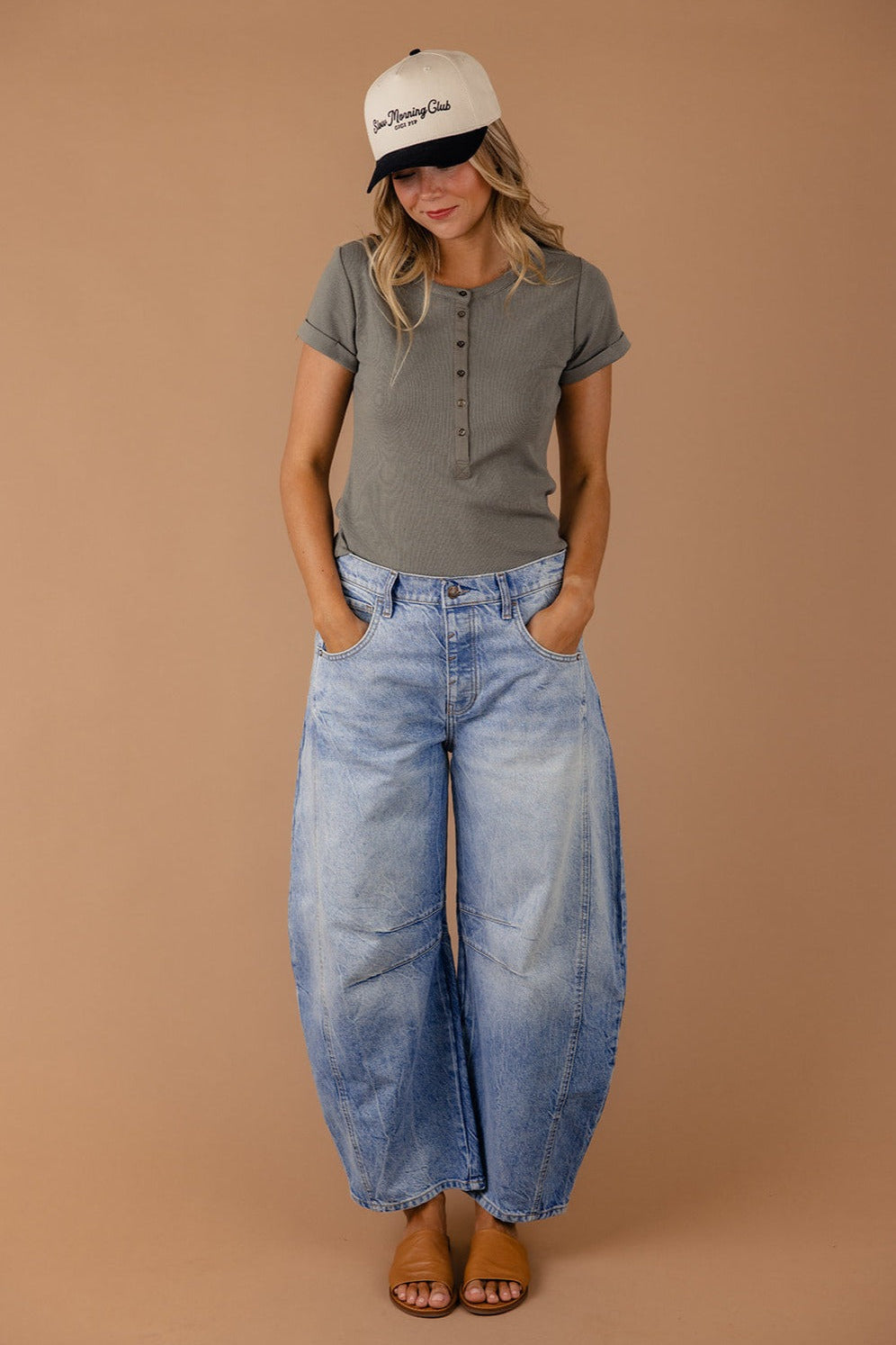Maplewood Button Tee | Milk & Baby