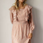 True Love’s Kiss Ruffled MOM Nursing Dress | Milk & Baby