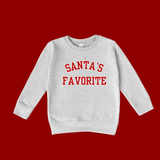 Santa's Favorite Varsity Sweatshirt