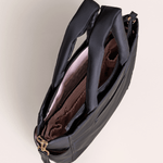 Utility-Strap Tote Diaper Bag - Black | Milk & Baby
