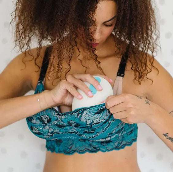 Ayla Luxury Lace Nursing + Handsfree Pumping Bra | Milk & Baby