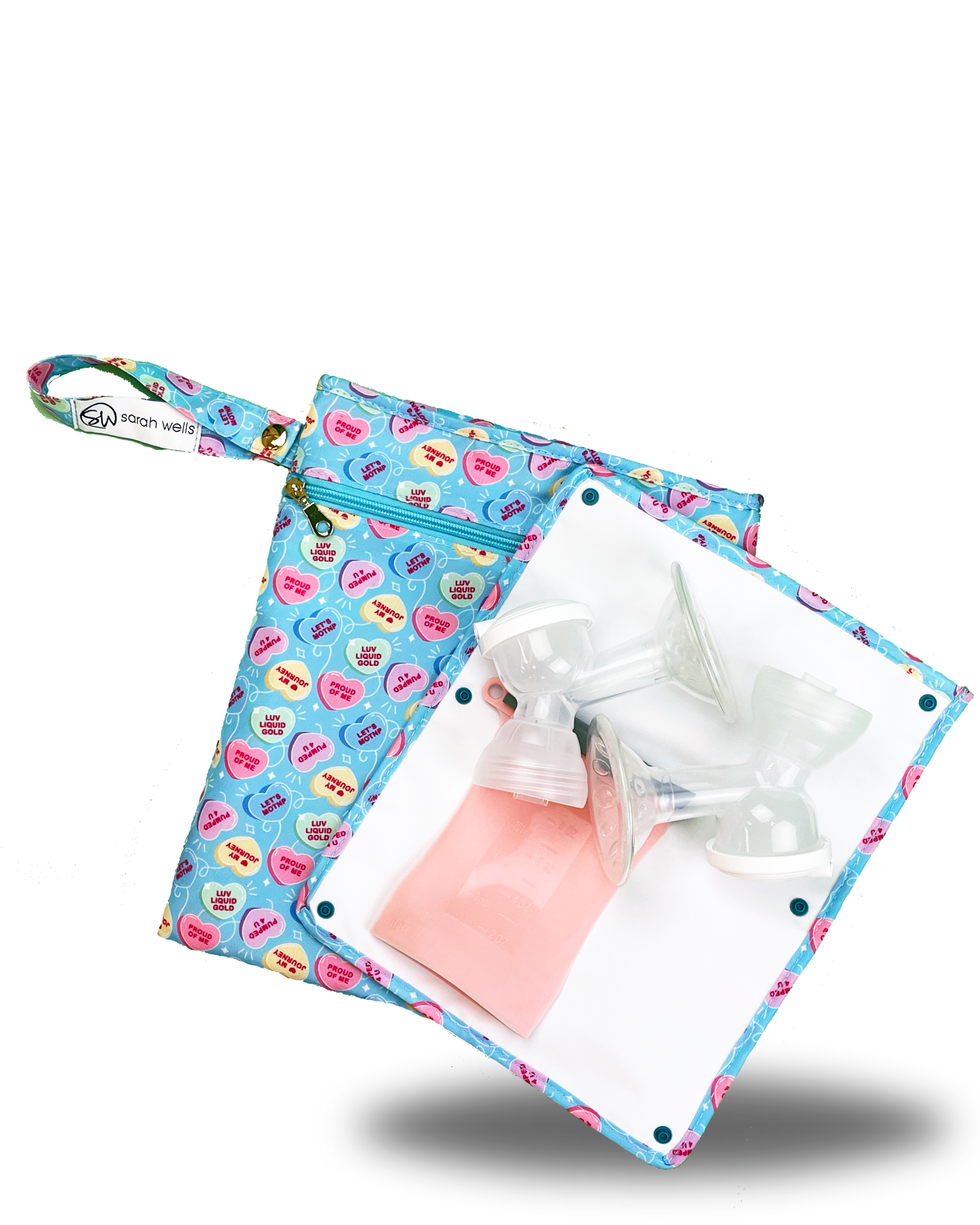 Pumparoo Wet/Dry Bag with Staging Mat®