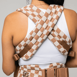 The Monarch Carrier - Mocha Check | Milk & Baby