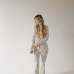 Women's Bamboo Pajama | All Aboard! | Milk & Baby