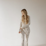 Women's Bamboo Pajama | All Aboard! | Milk & Baby