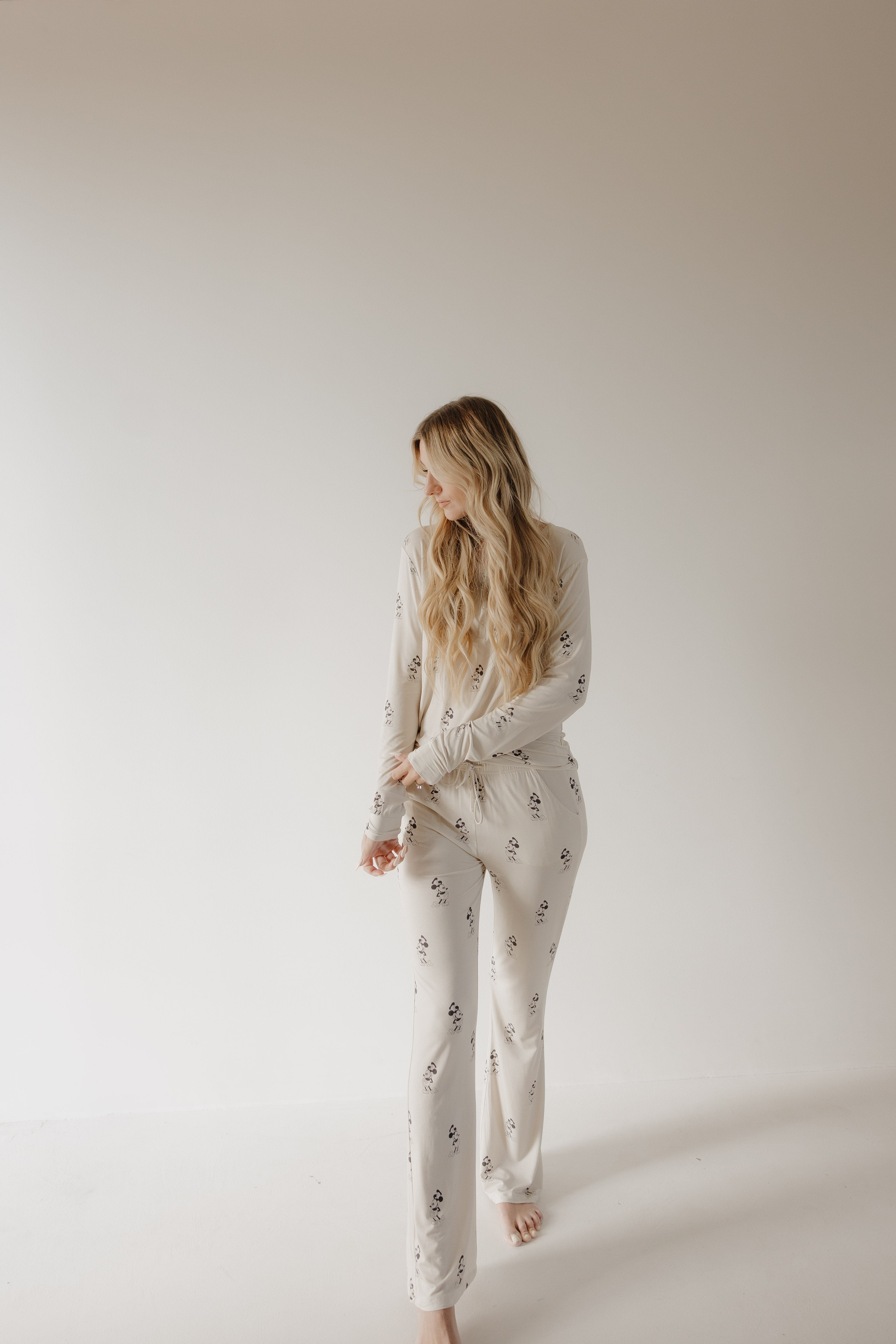 Women's Bamboo Pajama | All Aboard! | Milk & Baby