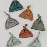 Rust Bamboo Newborn Knot Hat | Milk & Baby