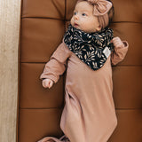 Dusty Rose Bamboo Knot Gown | Milk & Baby