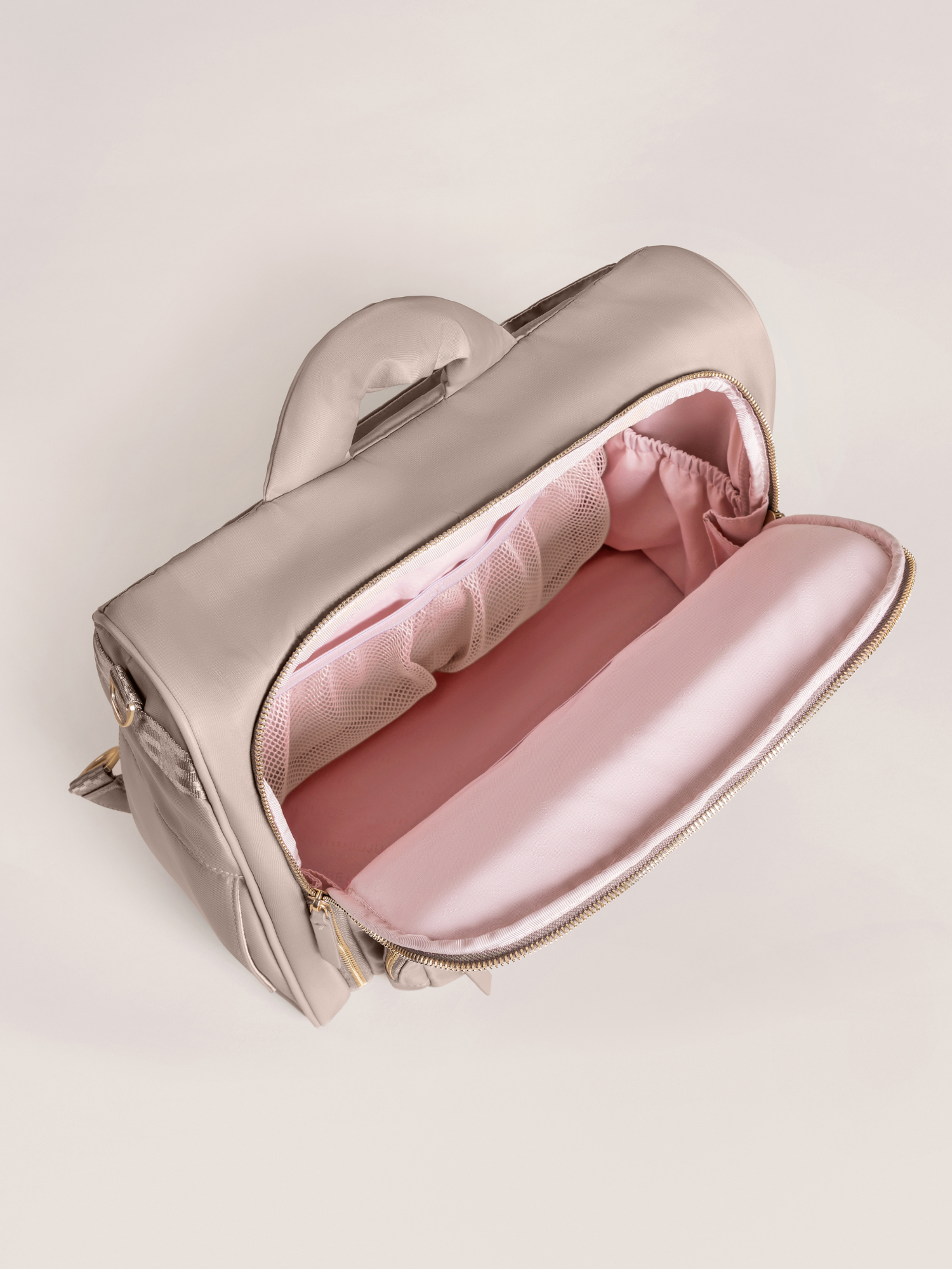 Satchel Diaper Bag - Taupe | Milk & Baby