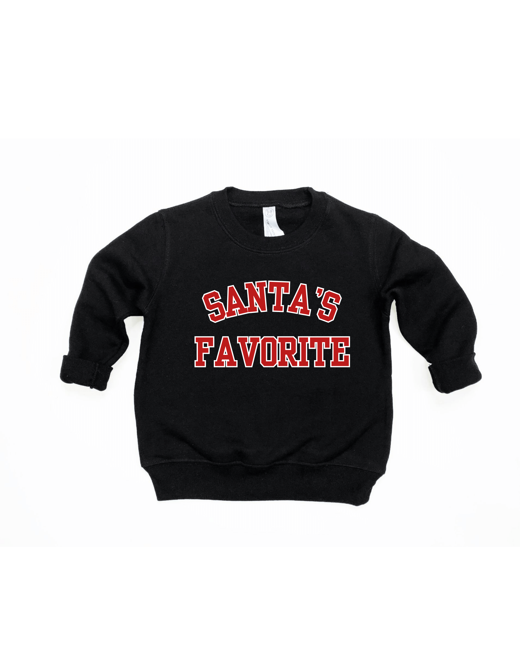 Santa's Favorite Varsity Sweatshirt