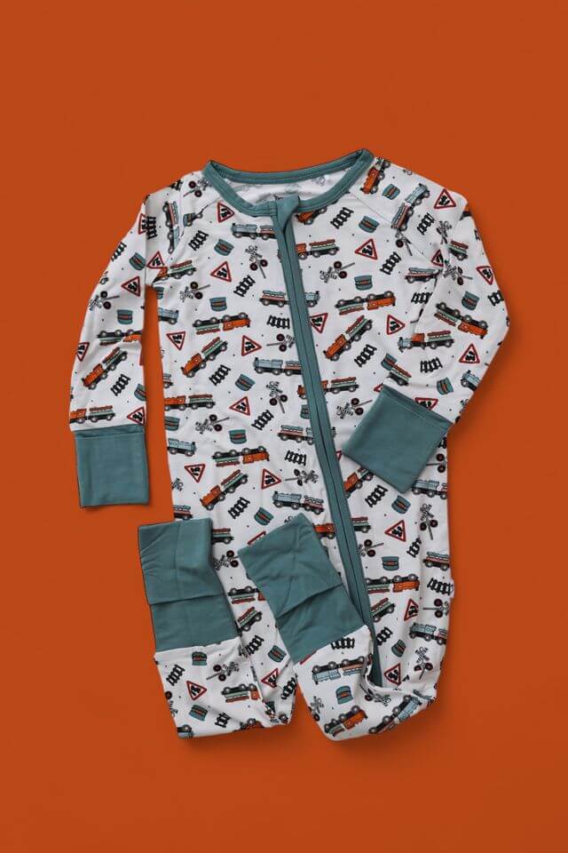 All Aboard Dream Romper | Milk & Baby