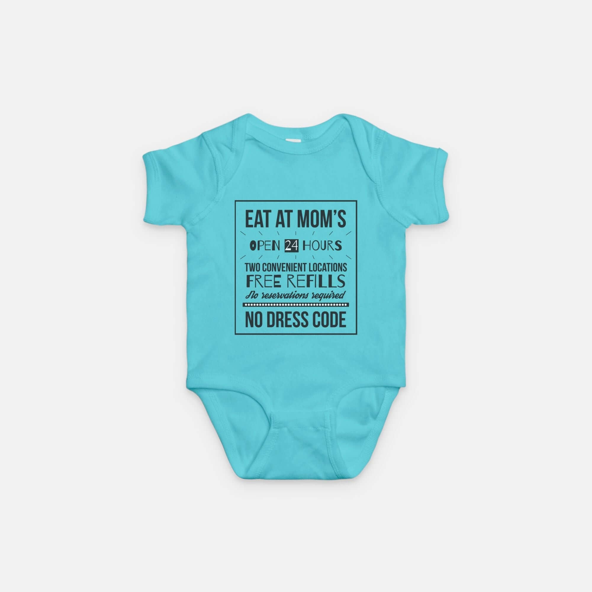 Eat At Moms Baby One Piece | Milk & Baby