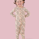 Victorian Bloom Dream Ruffle Romper | Milk & Baby