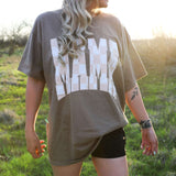 Mama Checkered Graphic Tee | Milk & Baby