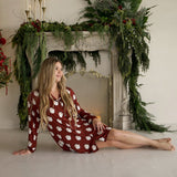 Vintage Santa | Women's Bamboo Sleeping Dress