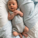 Luna + Luca Sailboat Baby Romper Milk & Baby