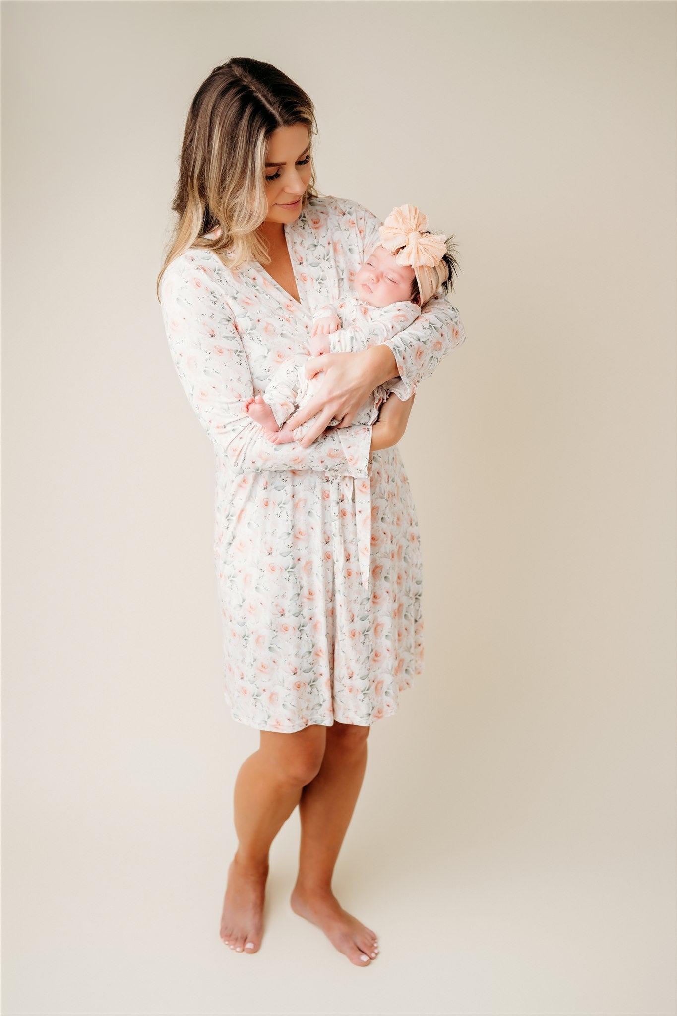 Rosy Mommy Robe | Milk & Baby