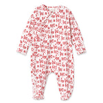 Christmas Ho-Ho-Ho Family Matching Ultra-Soft Bamboo Pajamas | Get the whole family photo-ready in these ultra-soft bamboo Christmas matching pajamas. Featuring a playful Ho-Ho-Ho print, each style is crafted from a breathable, hypoallergenic bamboo-spand