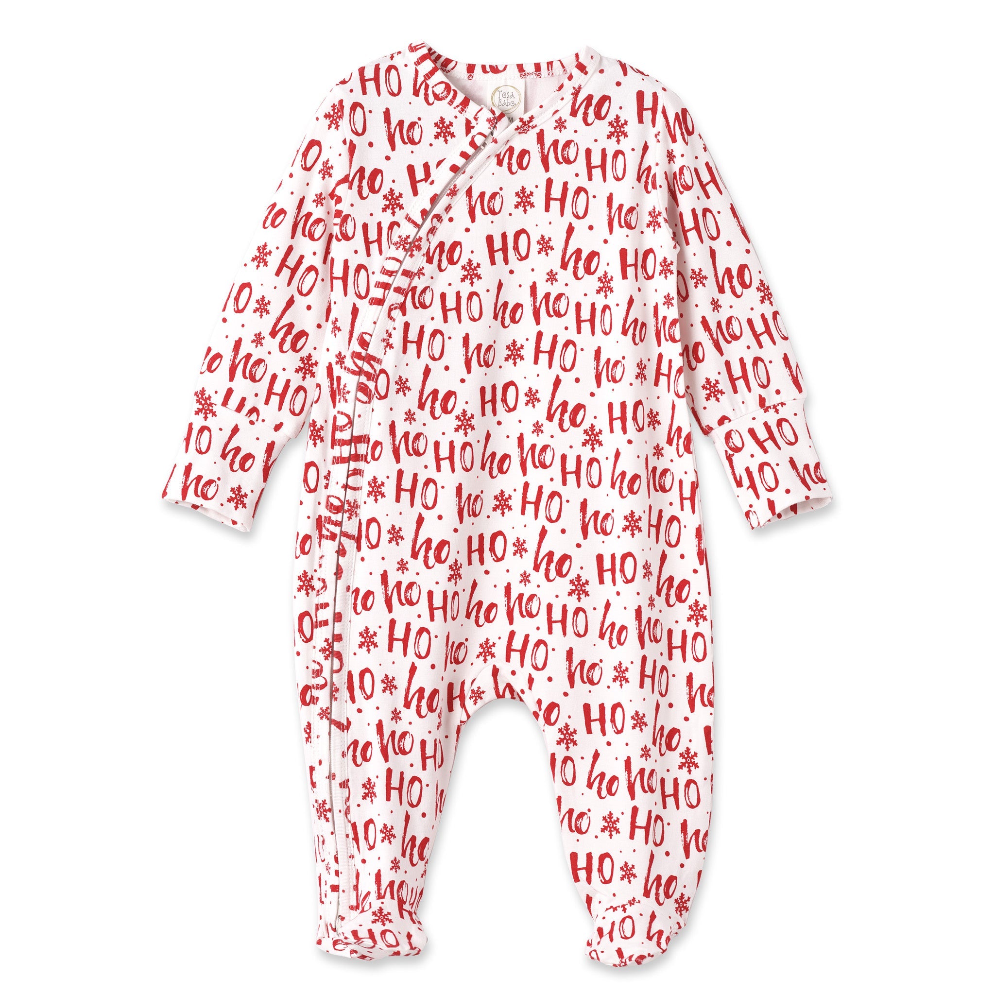 Christmas Ho-Ho-Ho Family Matching Ultra-Soft Bamboo Pajamas | Get the whole family photo-ready in these ultra-soft bamboo Christmas matching pajamas. Featuring a playful Ho-Ho-Ho print, each style is crafted from a breathable, hypoallergenic bamboo-spand