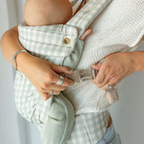 Monroe x Coco Gingham | Cotton Baby Carrier (7-35 lbs) | Milk & Baby