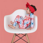 Starry Tie Dye Dream Romper | Milk & Baby