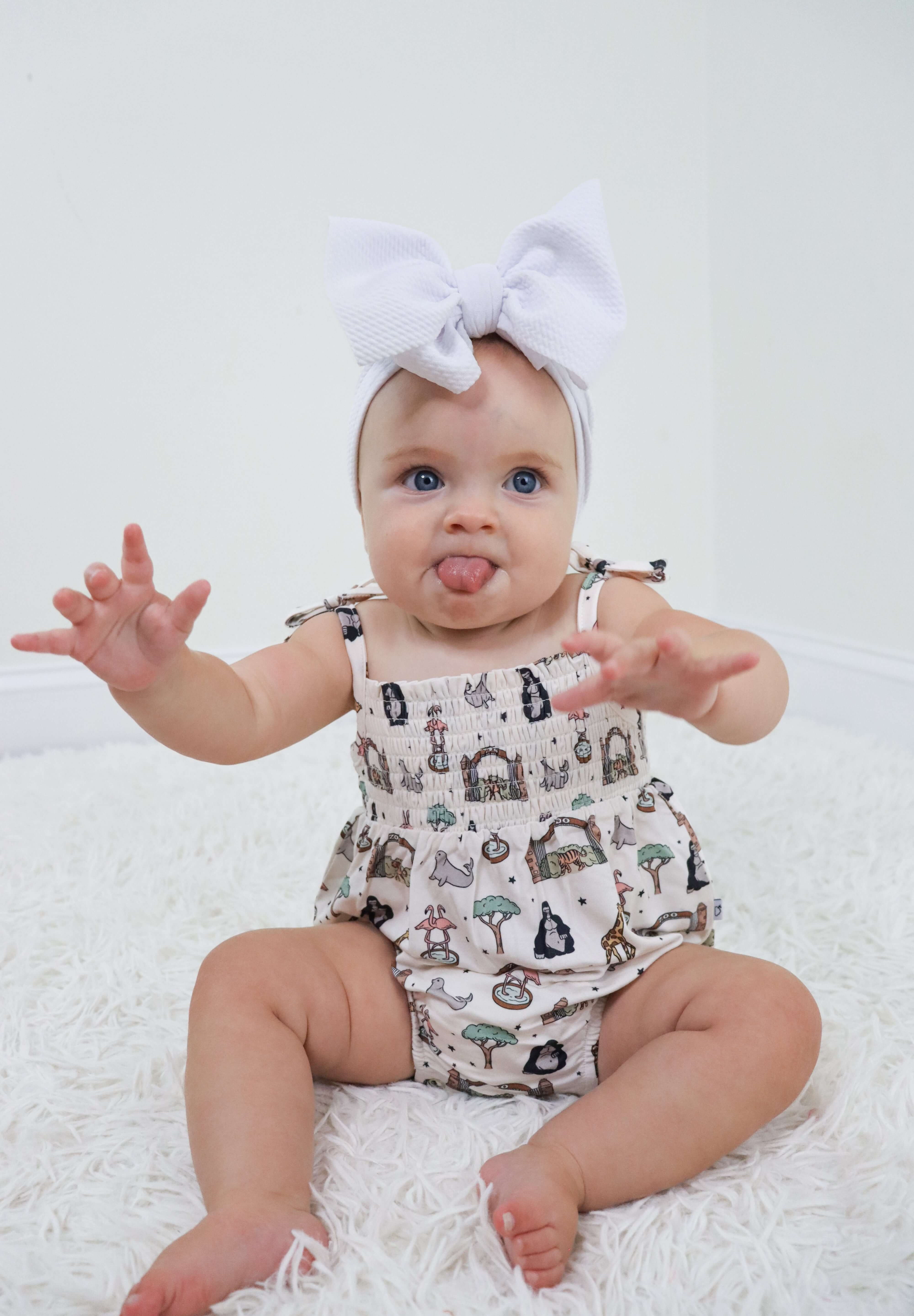 Zoo Adventures Dream Bubble Romper | Milk & Baby